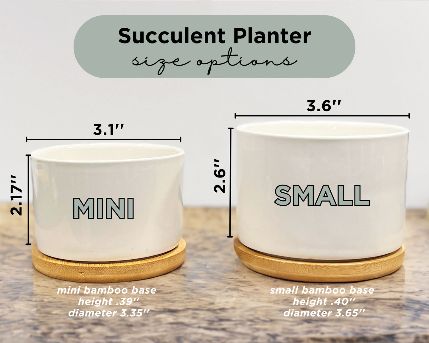 Grandma's Garden Mini Planter | Gift for Grandma